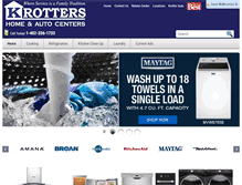 Tablet Screenshot of krotters.com